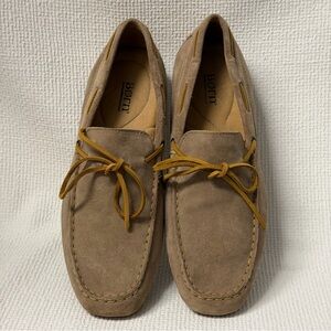 Born Mens  Slip On Shoes Lace Moc Toe Moccasin Driving Drivers Loafers Sz 13